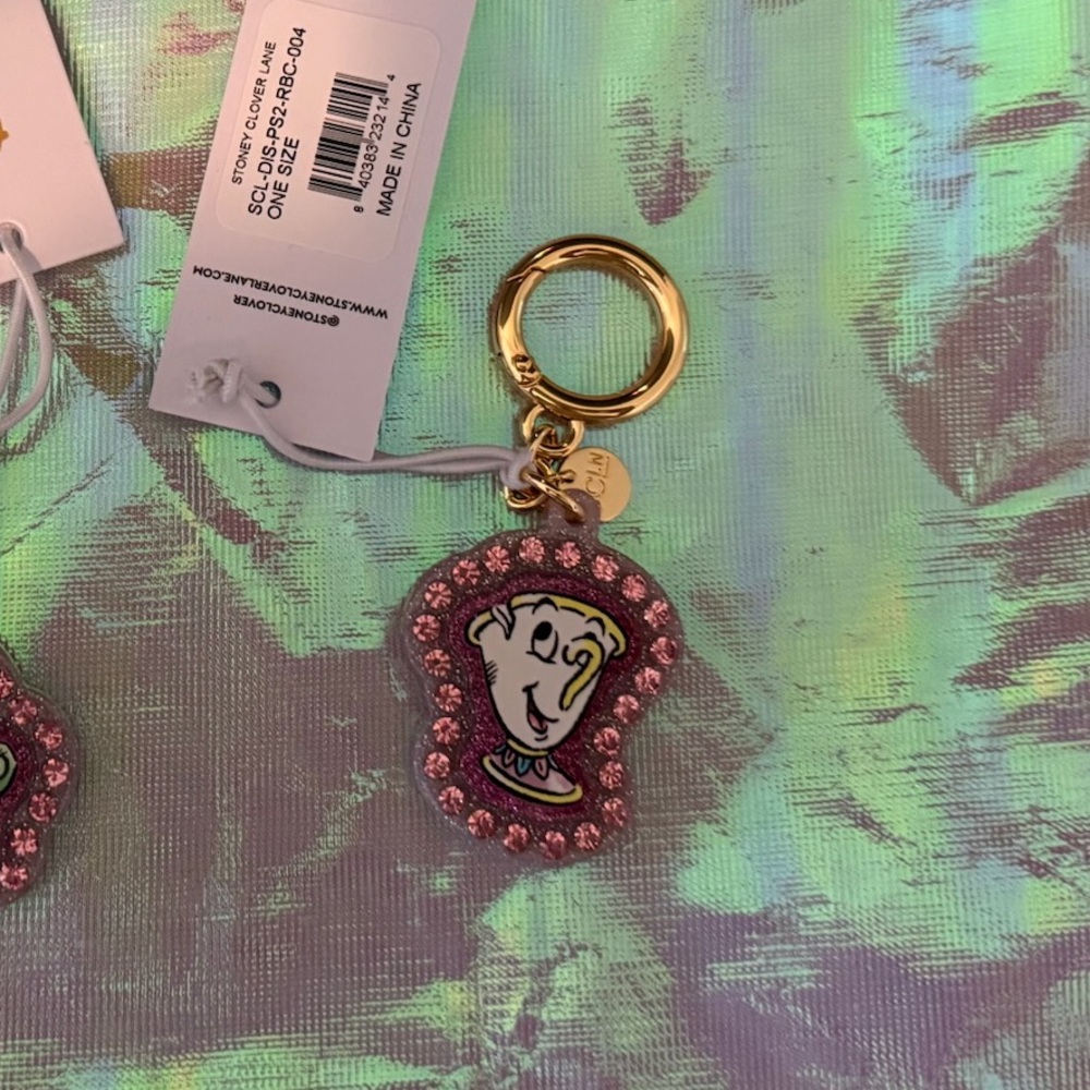 Stoney clover lane x Disney Chip bag charm NWT